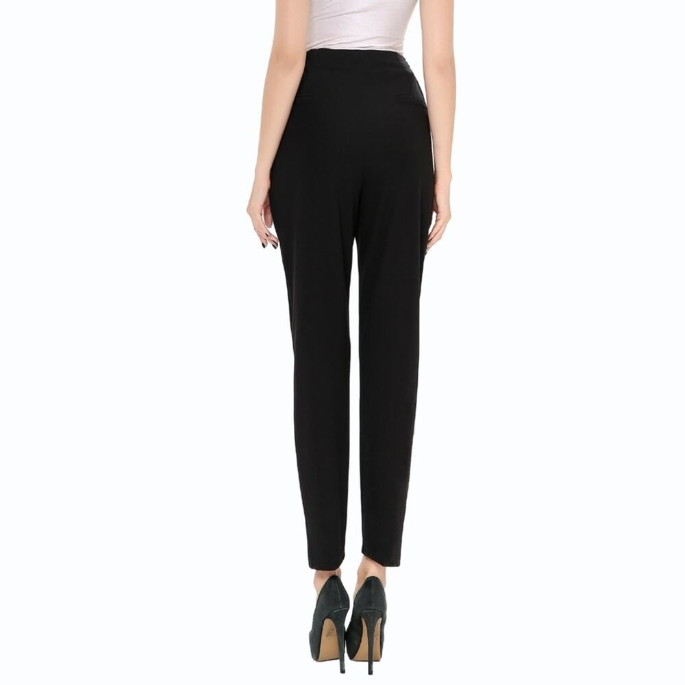 Alina Mae The Maternity Ankle Pant Black NWT Size‎ XL - Picture 3 of 5